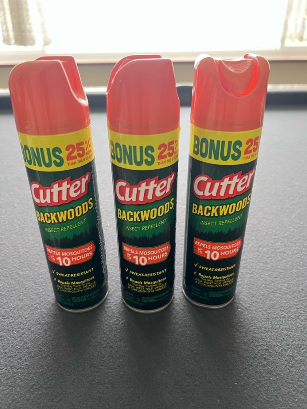 Backwoods Mosquito Cutter Insect Repellent Spray - Orange Cap #B-6
